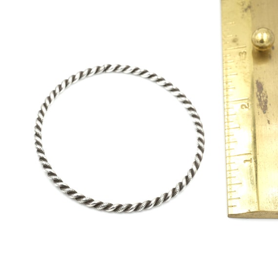 アクセサリー Vintage Silver Twist Bar Bangle 925 アクセサリー Vintage Silver Twist Bar Bangle 925 Vintage Sterling