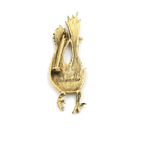 Vintage "Ambassador" Roadrunner Pin // Vintage Ro… - image 3