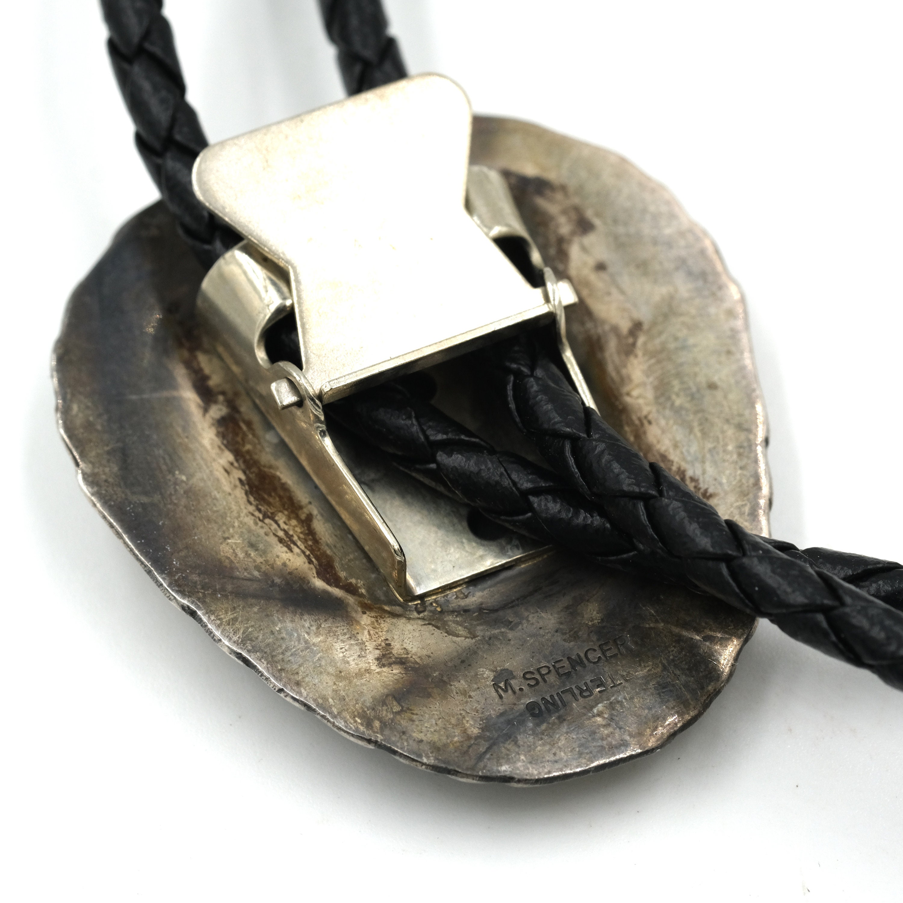 Vintage Navajo Turquoise & Coral Sterling Silver Bolo Tie // Classic ...
