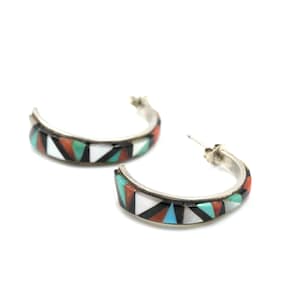 Incredible Sheldon Lalie Zuni Native American Coral Sterling Silver Bracelet Incredible Sheldon Lalie Zuni Native American Coral Sterling Silver Bracelet