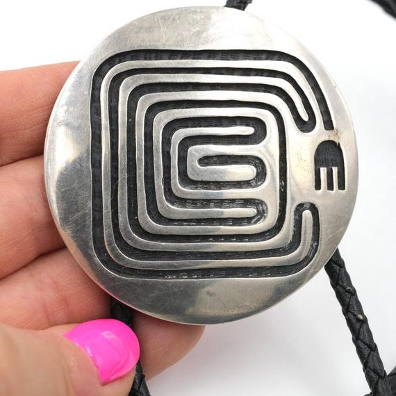 アクセサリー BERNARD DAWAHOYA Hopi Vintage bolo tie dawahoya-bolo6.jpg