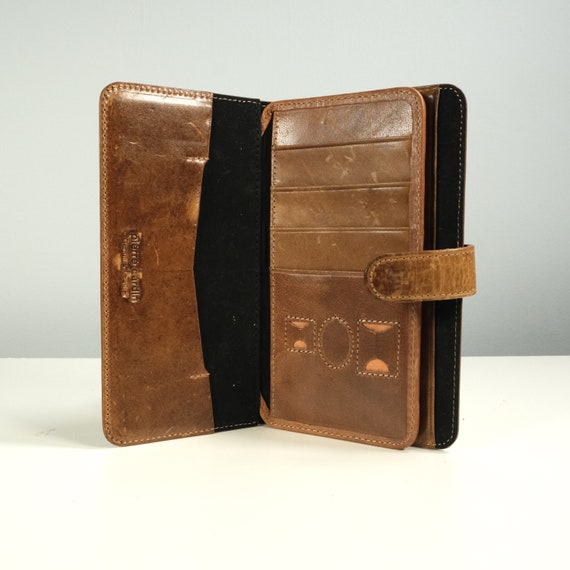 Vintage Pierre Cardin Leather Wallet // Brown Lea… - image 4