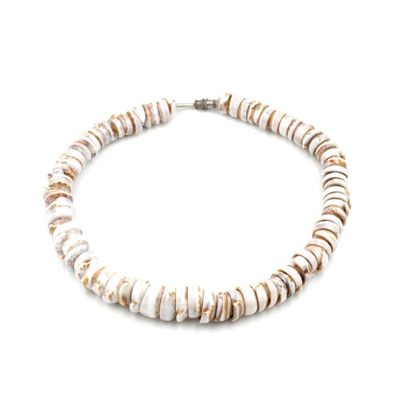 Puka shell necklace 70s deals