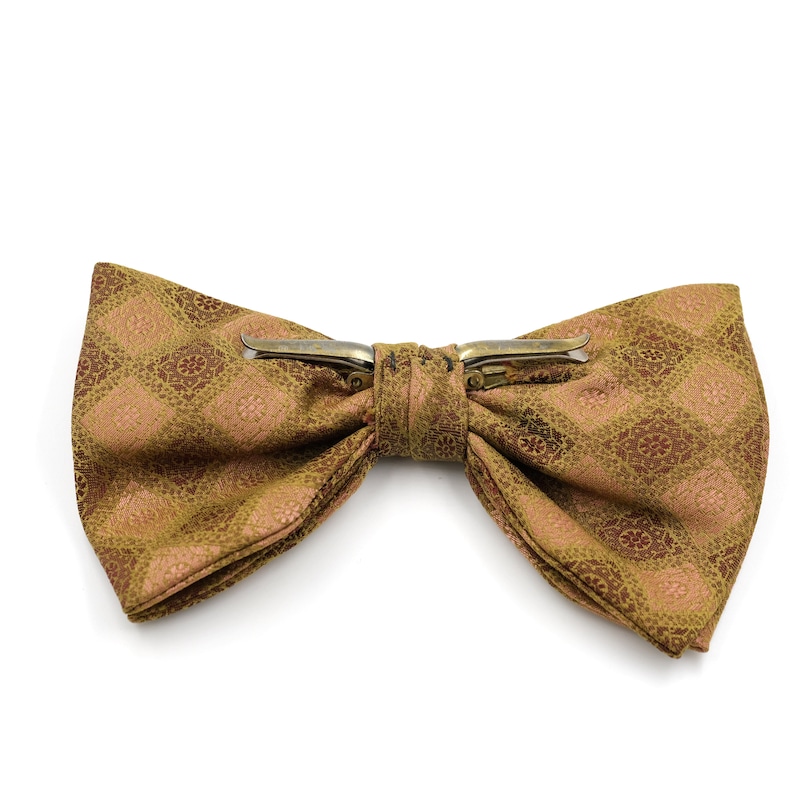 Mixed Lot of Vintage Clip-On Bow Ties Vintage Style 70s Bow Tie Ormond NYC Wembeley
