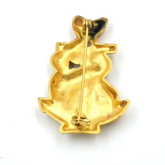 Broche Vintage Arthus Bertrand DU SICA Sirène Compagnie Transatlantique