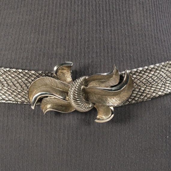 80's Mimi Di N Statement Belt // Snake Print Belt // Hook 80's Mimi Di N Statement Belt // Snake Print Belt // Hook