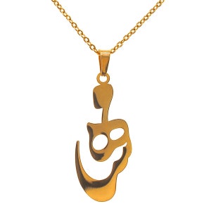 Handmade Personalized Persian Parsi Farsi Name Mahsa Necklace Locket Chain