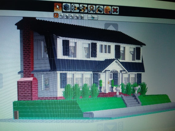 moc lego house