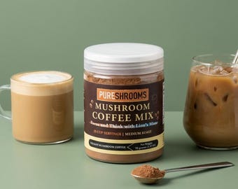 Focus Mushroom Coffee Mix | Organic Lion's Mane Brain Support (70g)