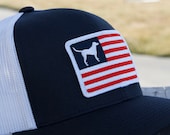 Red, White, and Retriever Hat Labrador retriever Hat Lab Gift yellow lab, black lab, chocolate lab Lab mom Lab Dad Lab Puppy Gift