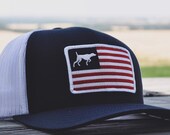 Red, White Bird Dogs Hat German Shorthair Pointer Hat GSP Gift Pointer bird dog hat GSP present German Shorthaired Pointer hat