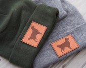 Golden Retriever Beanie - Golden retriever Hat- Hunter s Gift- Golden Puppy- Golden mom or dad present