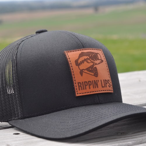 Bass Fishing Hat Fishing Gift for Man 