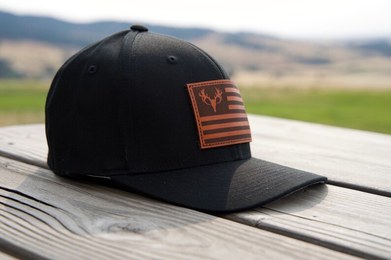 Flexfit Deer Hunting Hat American Archery Buck Hunter Hunt Etsy