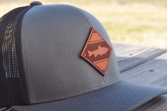 Diamond Fly Fishing Hat Present for Fisherman Fishing Gift for Men
