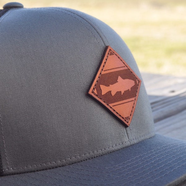 Diamond Fly Fishing Hat - Present for Fisherman-  Fishing Gift for Men, Husband or Boyfriends