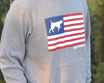 God Bless Bird Dogs Hoodie | Bird Hunting Sweatshirt |Hunter’s Gift | German Shorthaired Pointer | GSP present | Gift for Men, Husband