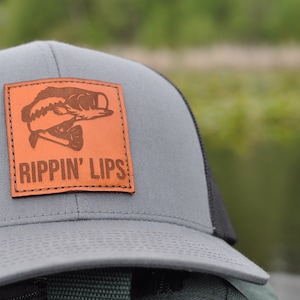 Bass Fishing Hat | Fishing Gift for Man | Present for bass fisherman | Fishing gift for husband, man, or boyfriend