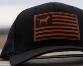 FlexFit God Bless Labs- Labrador retriever Hat- Hunter s Gift- yellow, black, chocolate lab- Lab mom or dad present - Birddog
