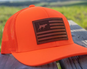 Blaze God Bless Pointers- Bird Hunting Hat- Hunter’s Gift- English Pointer- English Pointer present - Birddog America - Hunt Upland