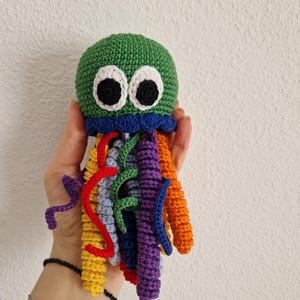 Crochet Octopus for Preemies – Handmade Baby Toy, Newborn Gift – Choose Your Color