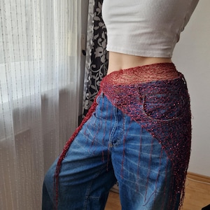 Handgjord triangelhalsduk, glittrig paljetthalsduk, lätt festivalsjal, elegant sommarhuvudbonad