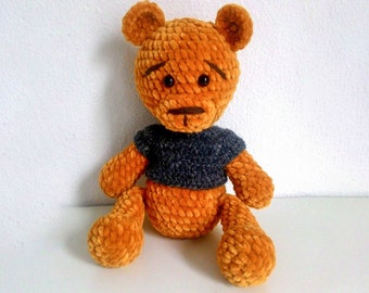 Cute crochet Bear Handmade plushie Teddy bear