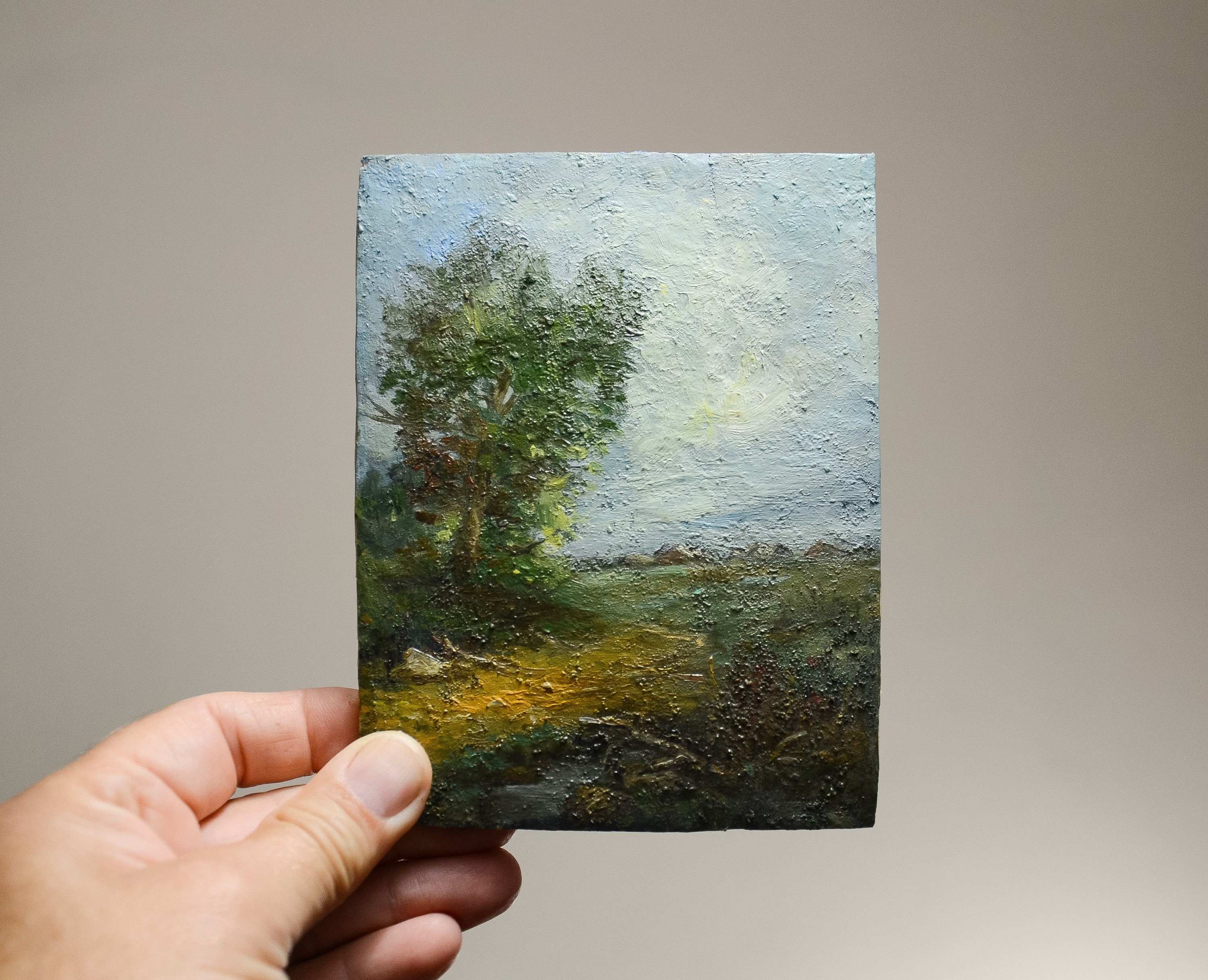 Small Oil Painting Original Miniature Oil Painting Mini - Etsy