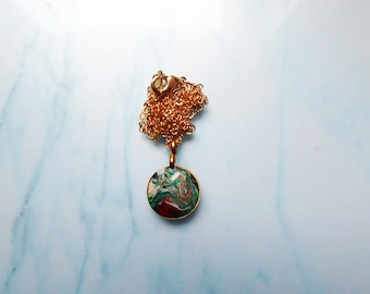 Unique Art Necklace, Girlfriend Gift