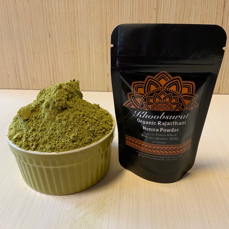 25 Grams Organic Rajasthani Henna Powder 202020212022 Crop Etsy