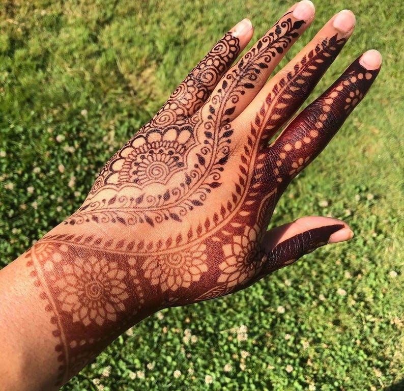 Jagua Henna (Hengua) Bulk Cones 1-10 | Jagua Juice mixed with Henna Powder | Smooth Silky Paste image 7