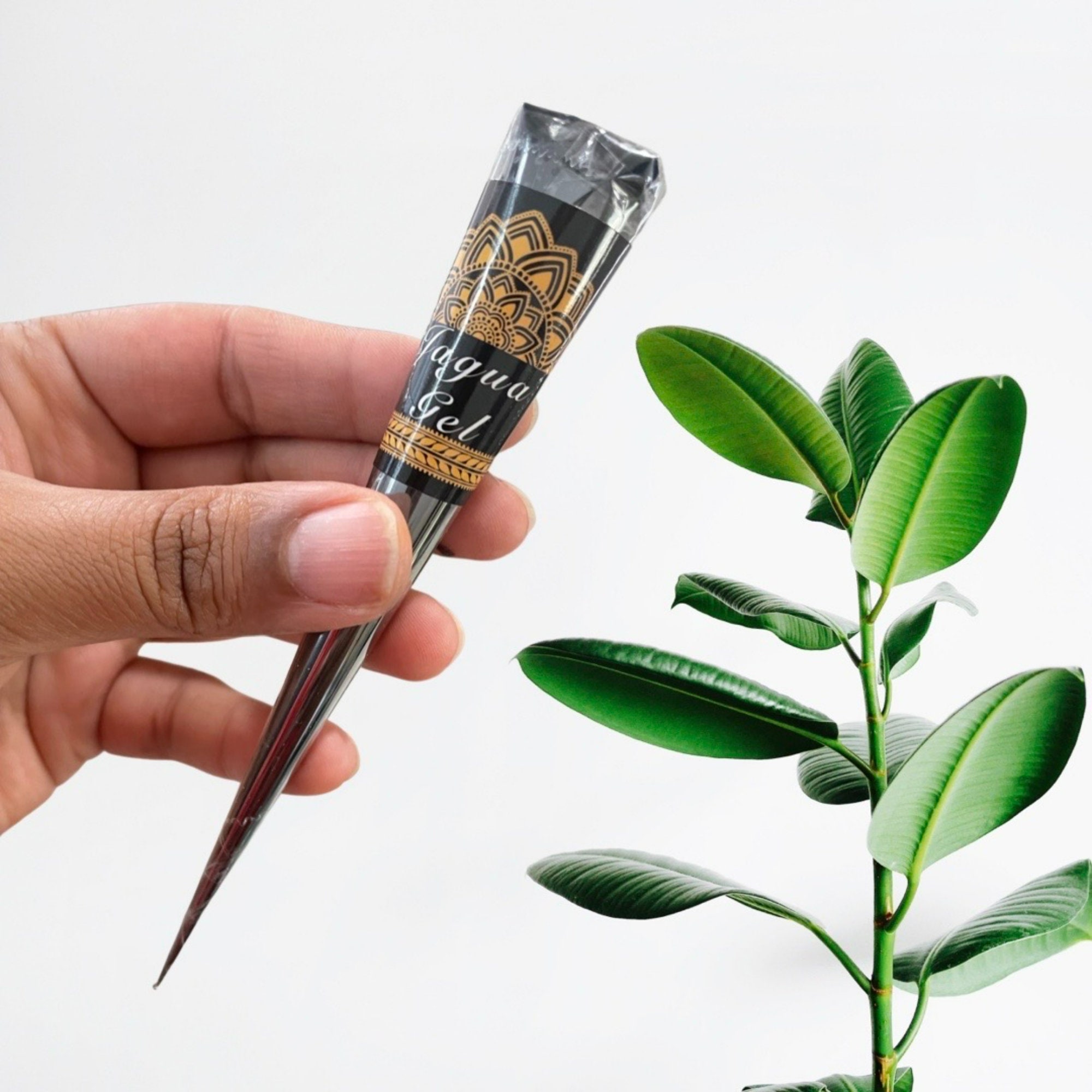 Jagua Gel Cones 1-10 | Organic 100% Natural Handmade | Jagua Henna Tattoo Mehndi