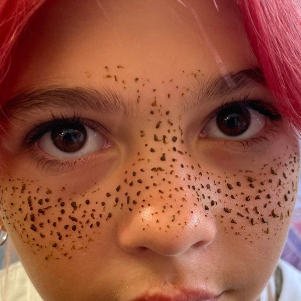 Henna Freckles Cone |Temporary Faux Henna Freckles | Organic Lavender Henna Cone | Henna Freckle Kit