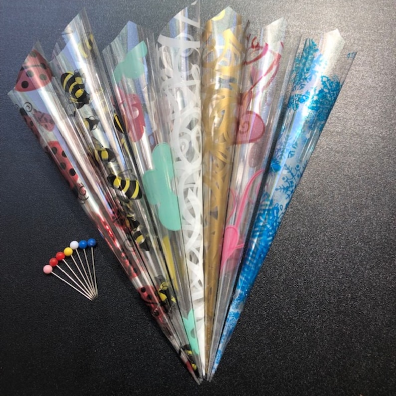 Pre Rolled Empty Cello Henna Cones With Pins or Sheets in 7 Etsy