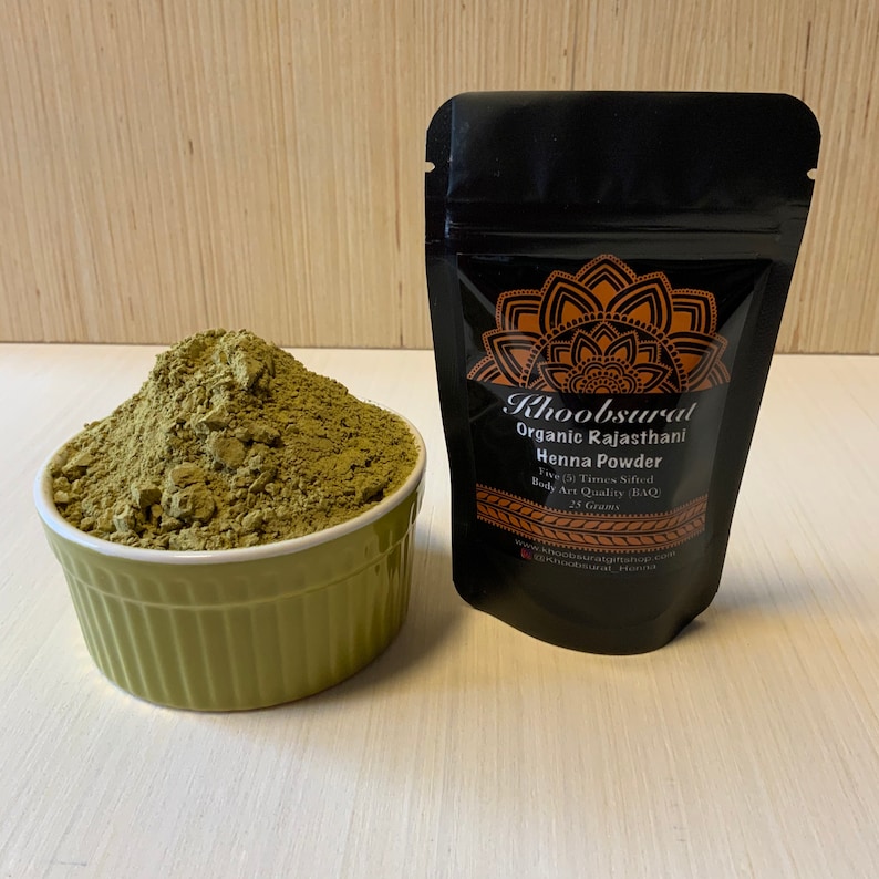 25 Grams Organic Rajasthani Henna Powder 202020212022 Crop Etsy