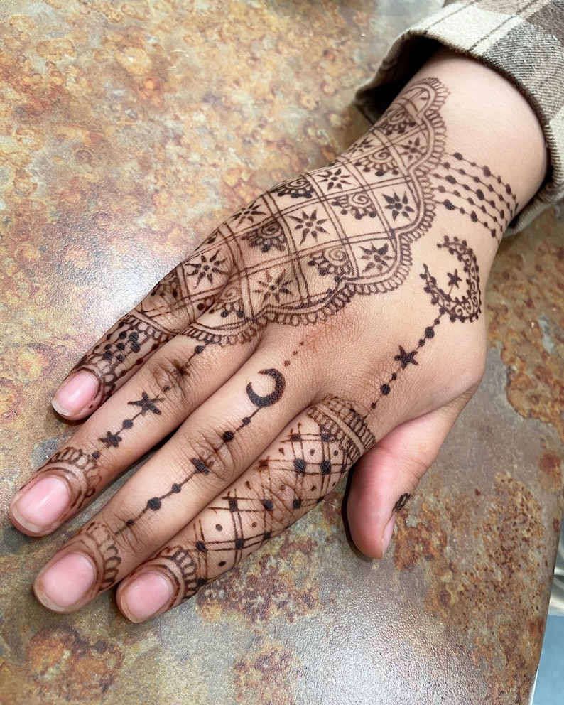 Jagua Henna (Hengua) Bulk Cones 1-10 | Jagua Juice mixed with Henna Powder | Smooth Silky Paste image 2