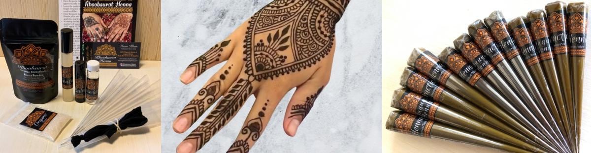 きなこ QUEENS HENNA セット Henna Kit DIY Deluxe MINI | Everything