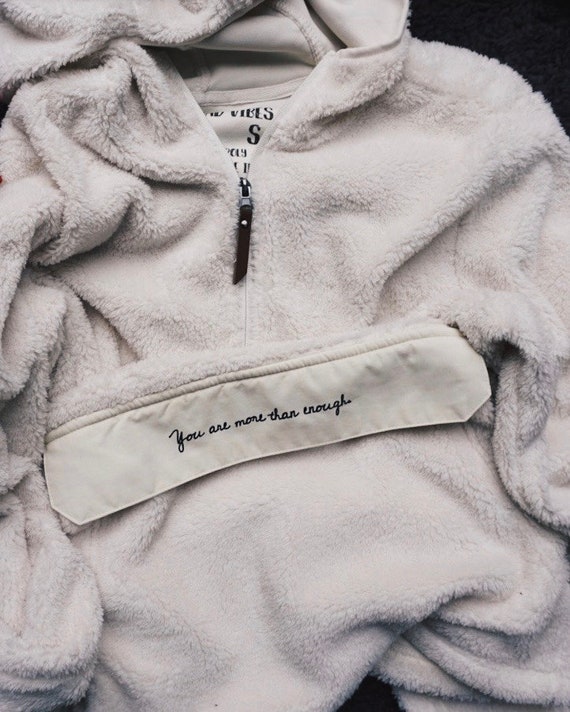 Casual Top Comfy Oversized Hoodie More Than Enough Dk Hthr Gray Hoodie