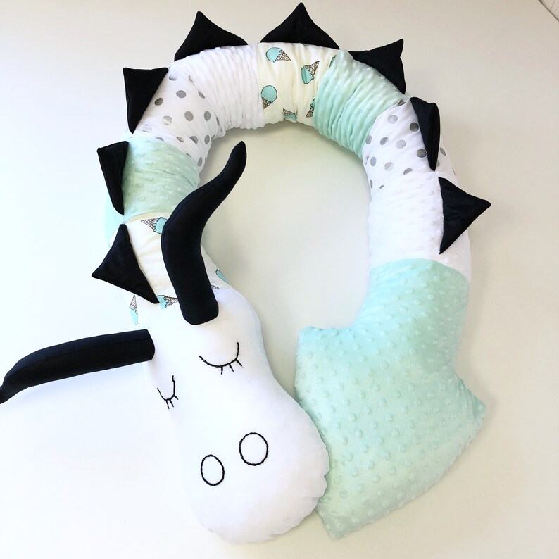 Dragon Pillow Body Pillow Baby Gift Dragon Dragon Baby Etsy