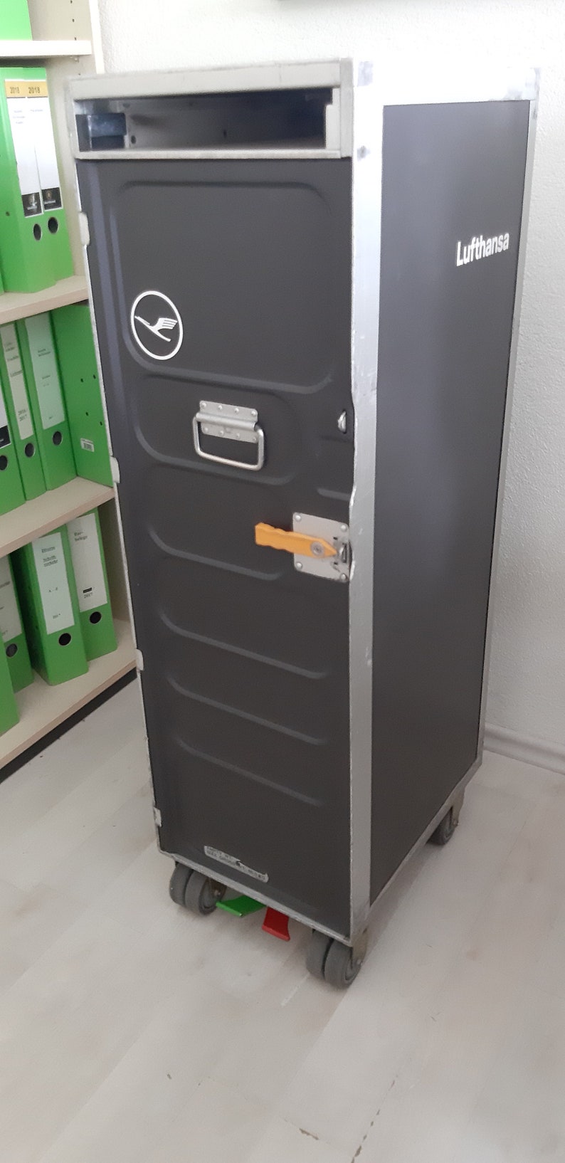 Original LUFTHANSA Airline Trolley service cart Etsy