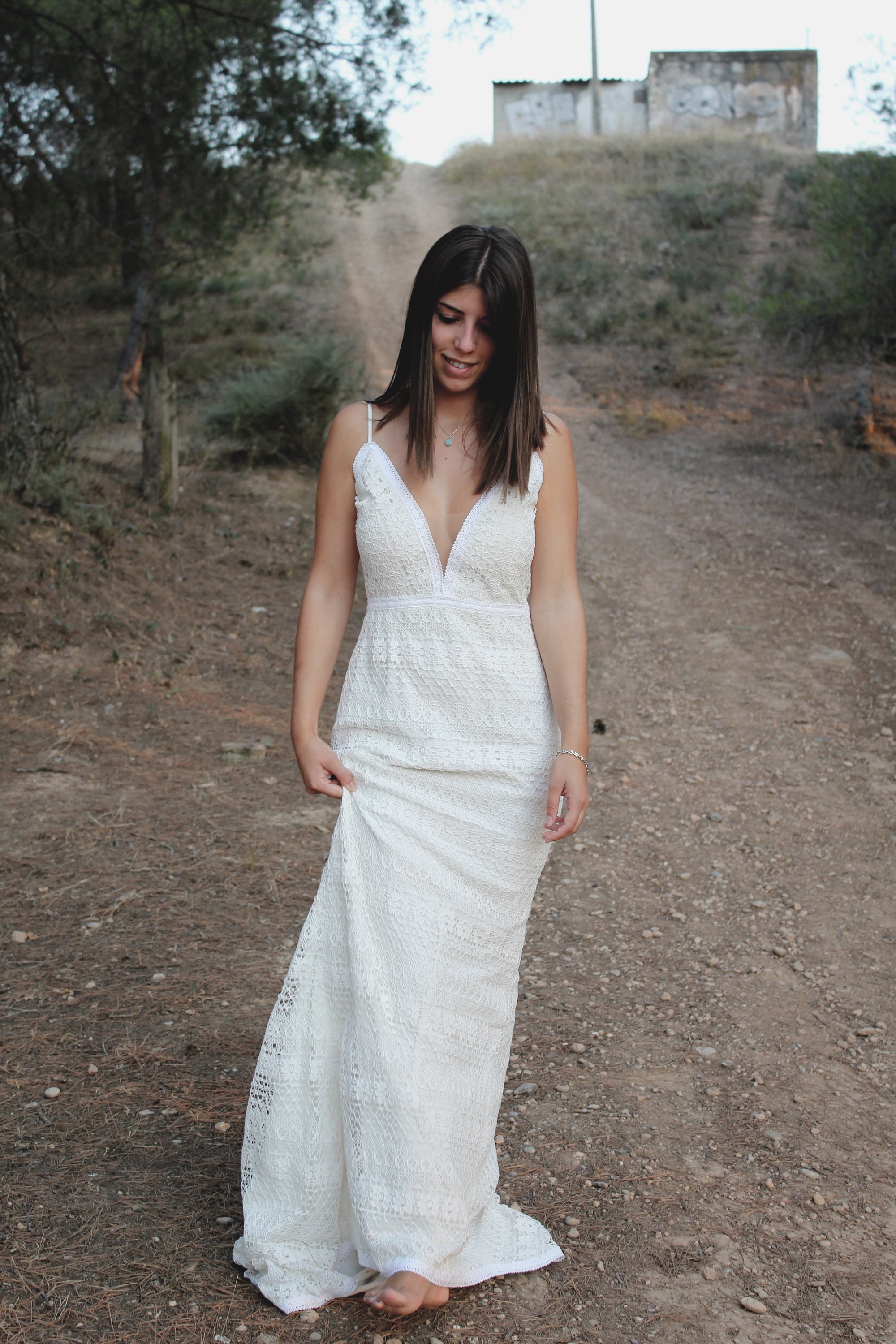 Vestido de novia boho - Etsy España Vestido de novia boho - Etsy España