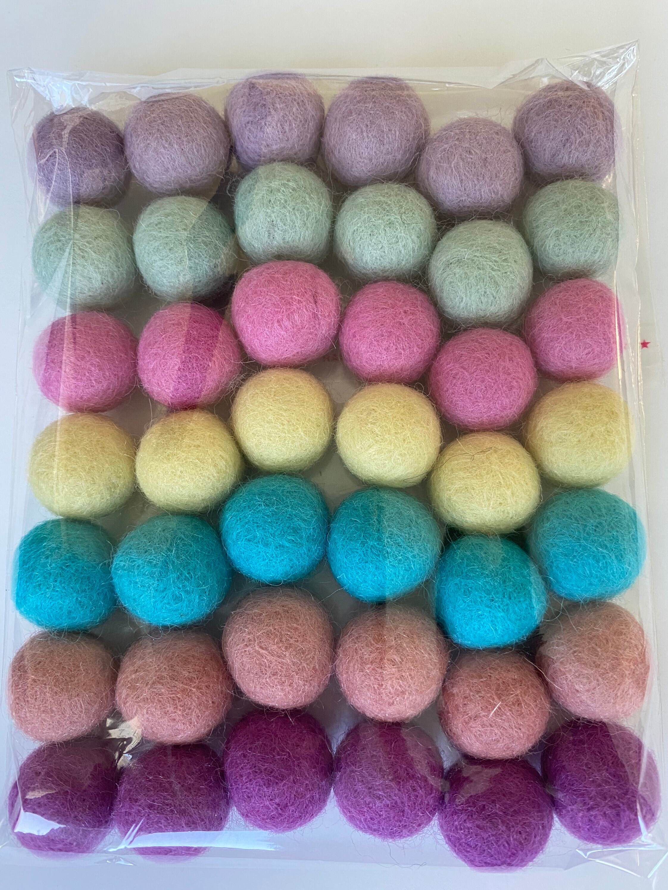 DIY Wool Felt Ball Garland Kits Etsy