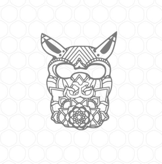 Download Llama Mandala Svg Digital Design Etsy