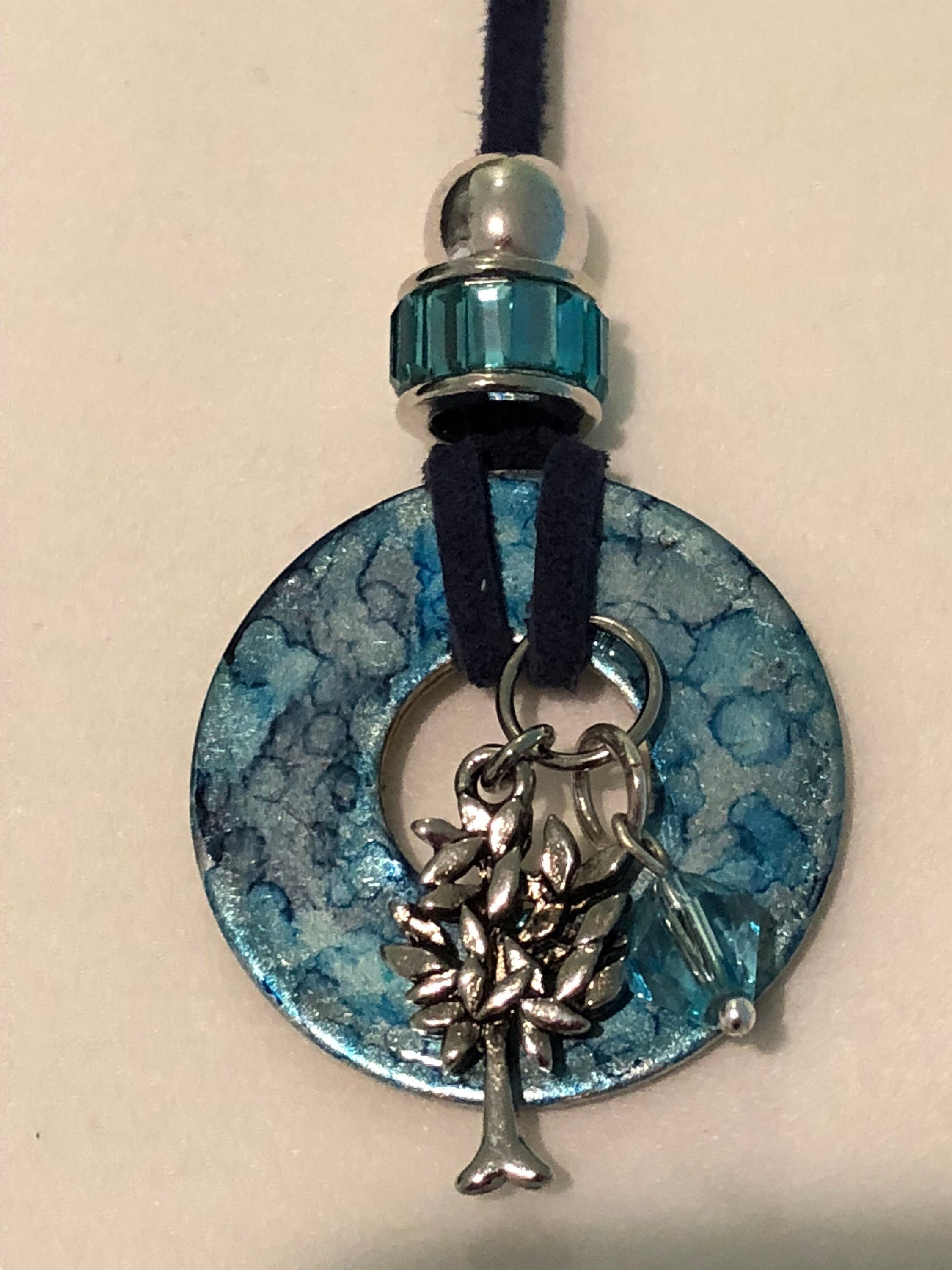 Tree of Life Washer Necklace