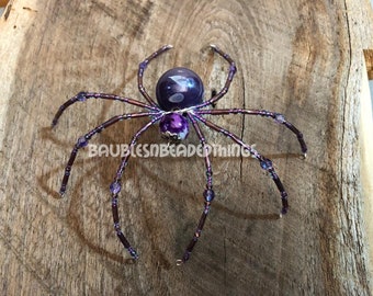 Charlotte Beaded Christmas Spider