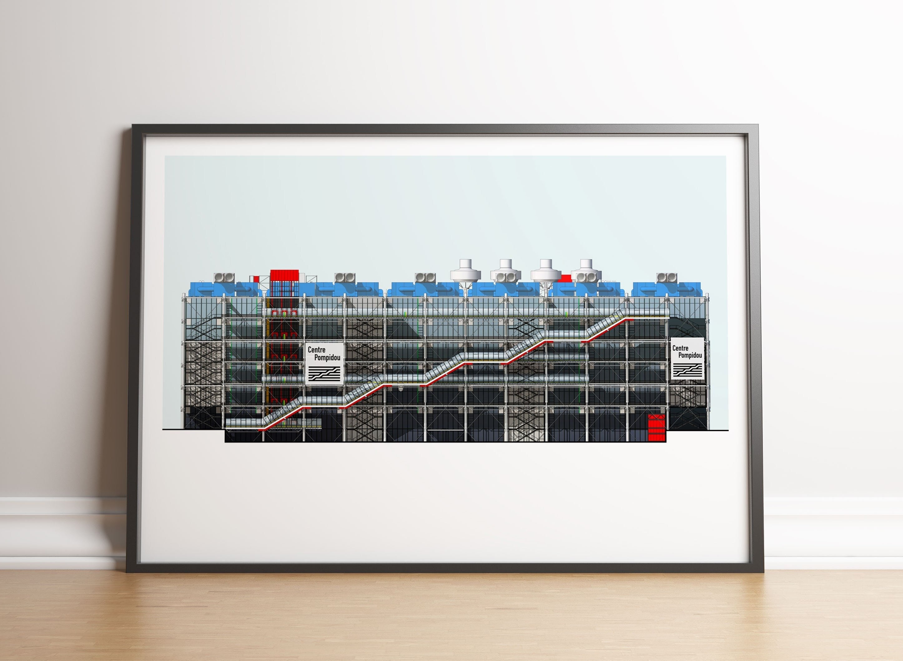 Centre pompidou - Etsy 日本