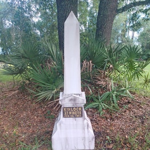 Obelisco personalizzato alto 5 piedi Lapide di Halloween Lapide del cimitero Pietra di Halloween Accessorio di Halloween Decorazione di Halloween SPEDIZIONE GRATUITA