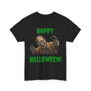 Halloween Zombie Unisex Tee - Fun Spooky Shirt for Halloween Parties, Costume Events, Trick-or-Treating, Gifts, Celebrations