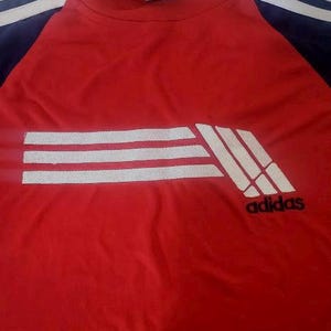Vintage Adidas T Shirt XXL Rare Nineties Pre Equipment 3 Stripes Logo Retro Streetwear