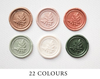 Sage Self Adhesive Wax Seal // Wax Seal Stamp, Wax Stamp, Wedding Stamp, Wedding Invitation, Sealing Wax, Envelope Seal